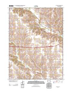 Kellogg 2013 topographic map thumbnail
