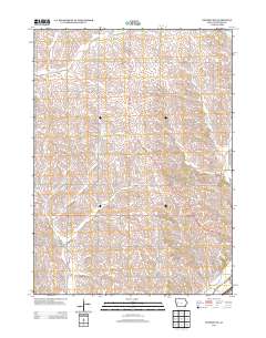 Denison SW 2013 topographic map thumbnail