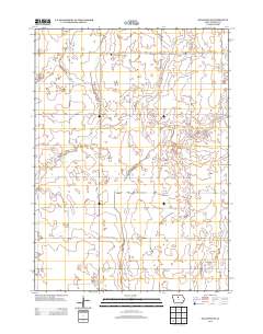 Kanawha SE 2013 topographic map thumbnail