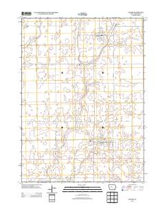 Gowrie 2013 topographic map thumbnail