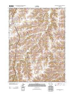 Melcher-Dallas 2013 topographic map thumbnail