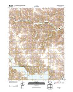 Melrose 2013 topographic map thumbnail