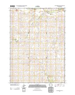 Lime Springs NW 2013 topographic map thumbnail