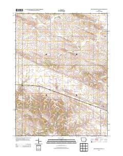Mechanicsville 2013 topographic map thumbnail