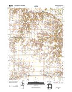 Mediapolis 2013 topographic map thumbnail