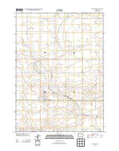 Lu Verne 2013 topographic map thumbnail