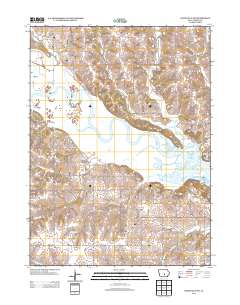 Knoxville NW 2013 topographic map thumbnail