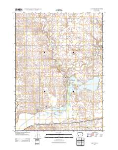 Lake View 2013 topographic map thumbnail