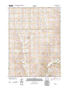 Kiron 2013 topographic map thumbnail