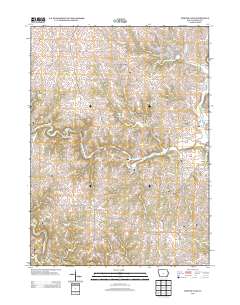 Leisure Lake 2013 topographic map thumbnail