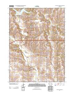 Oakland Acres 2013 topographic map thumbnail