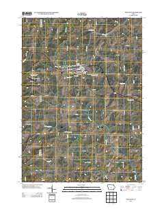 Postville 2013 topographic map thumbnail