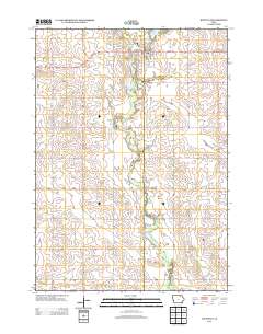 Riceville 2013 topographic map thumbnail