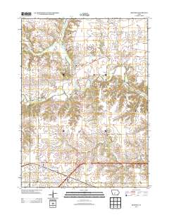 Redfield 2013 topographic map thumbnail