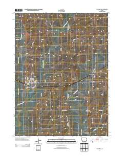 Villisca 2013 topographic map thumbnail