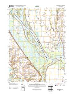 Toolesboro 2013 topographic map thumbnail