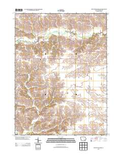 South English 2013 topographic map thumbnail