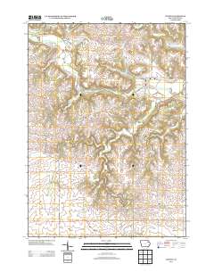 Wadena 2013 topographic map thumbnail
