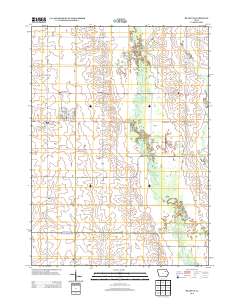 Readlyn 2013 topographic map thumbnail