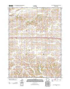 Williamsburg NW 2013 topographic map thumbnail
