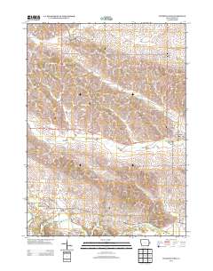 Wyoming West 2013 topographic map thumbnail