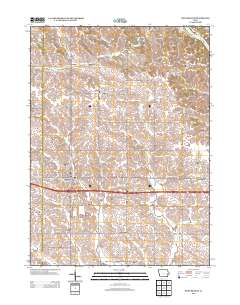 West Branch 2013 topographic map thumbnail
