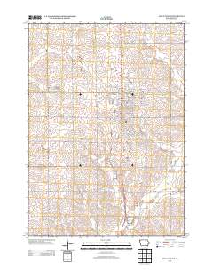 Sioux Center 2013 topographic map thumbnail