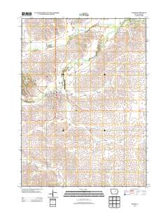 Traer 2013 topographic map thumbnail
