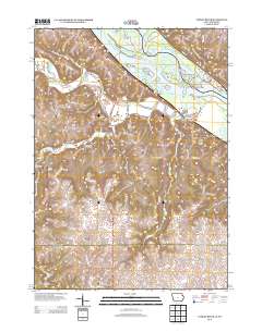 Turkey River 2013 topographic map thumbnail
