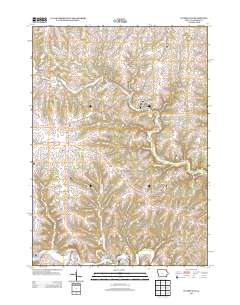 Waterville 2013 topographic map thumbnail