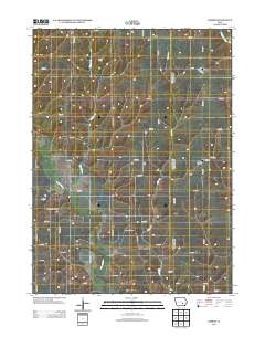 Gibson 2013 topographic map thumbnail