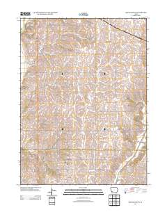 Red Oak South 2013 topographic map thumbnail