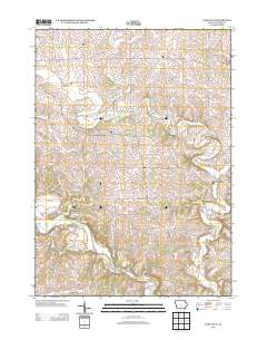 Saint Olaf 2013 topographic map thumbnail