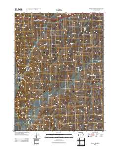 Honey Creek 2013 topographic map thumbnail
