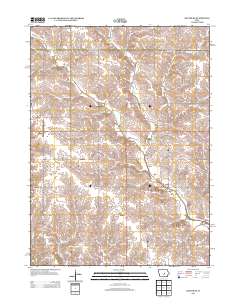 Baxter SE 2013 topographic map thumbnail
