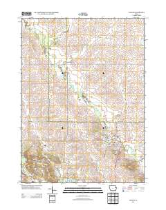 Coggon 2013 topographic map thumbnail