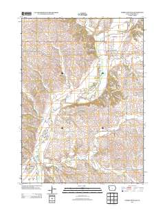 Correctionville 2013 topographic map thumbnail