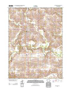 Sigourney 2013 topographic map thumbnail