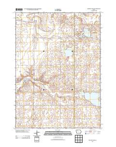 Silver Lake 2013 topographic map thumbnail