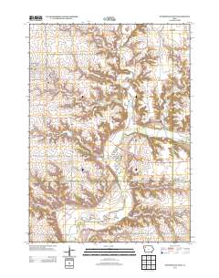 Sutherland East 2013 topographic map thumbnail
