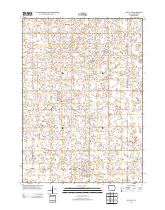 Swea City 2013 topographic map thumbnail