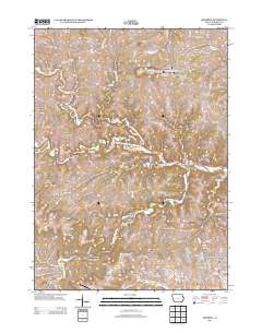 Sherrill 2013 topographic map thumbnail