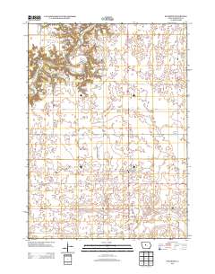 Stanhope 2013 topographic map thumbnail