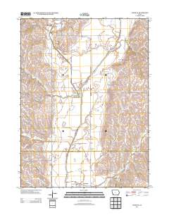 Tabor NE 2013 topographic map thumbnail