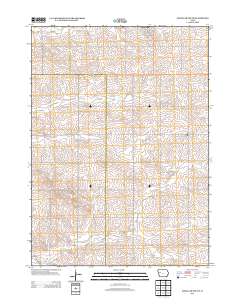 Schaller South 2013 topographic map thumbnail