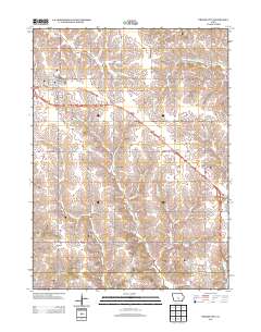 Prairie City 2013 topographic map thumbnail