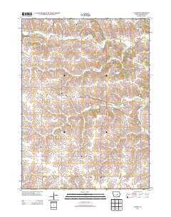 Laurel 2013 topographic map thumbnail