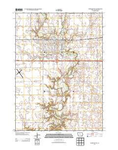 Webster City 2013 topographic map thumbnail