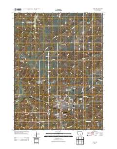 Albia 2013 topographic map thumbnail