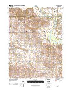 Solon 2013 topographic map thumbnail